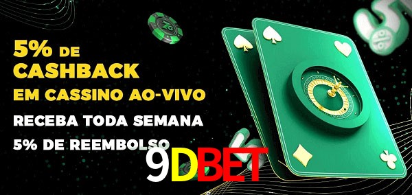 Promoções do cassino ao Vivo 9Dbet